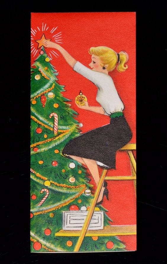 vintage christmas cards