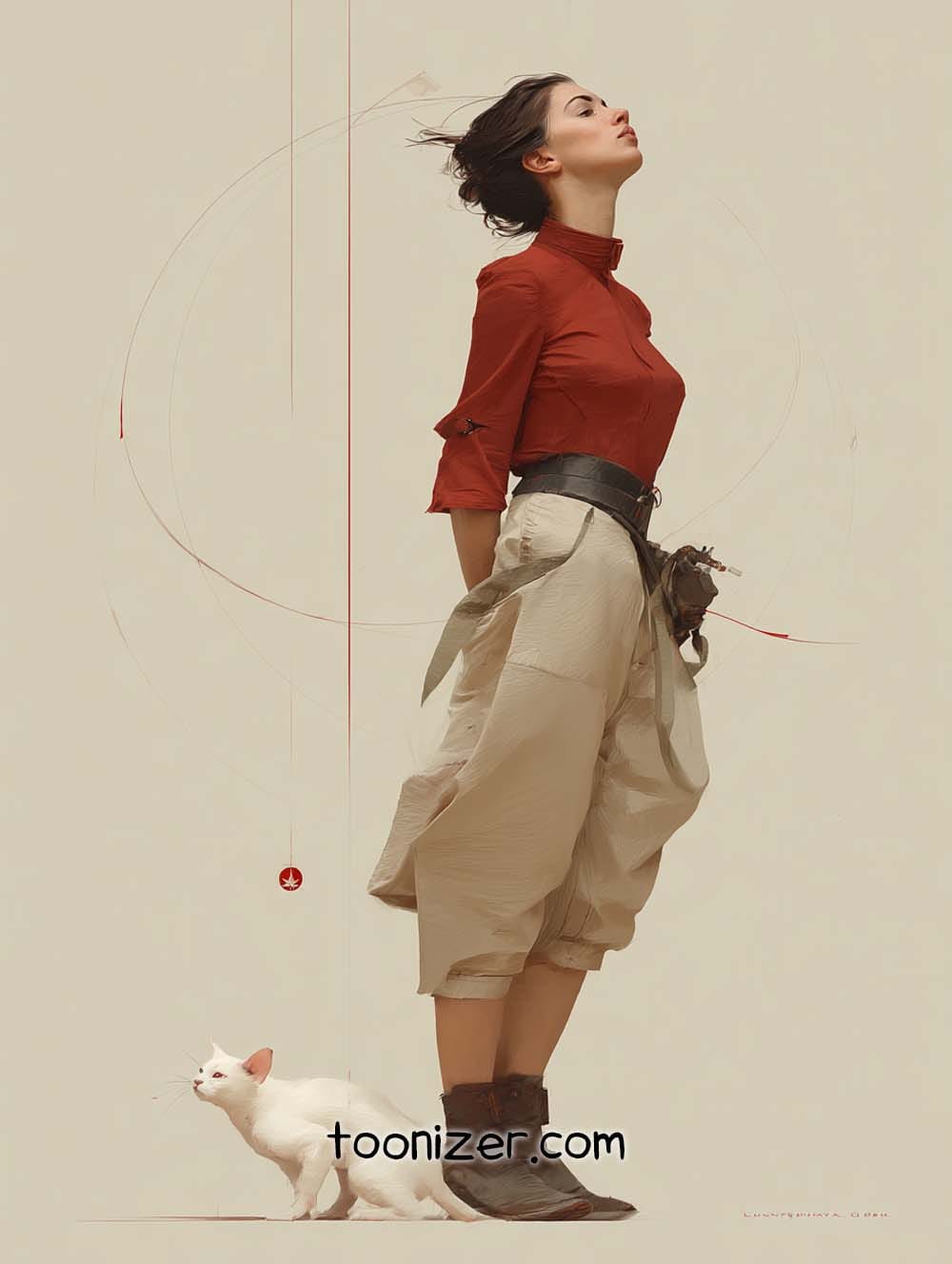 futuristic character design