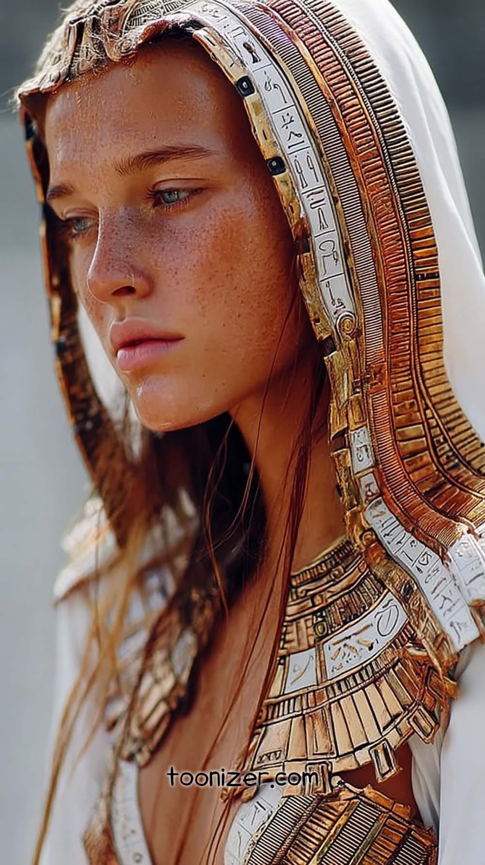 futuristic egyptian fashion