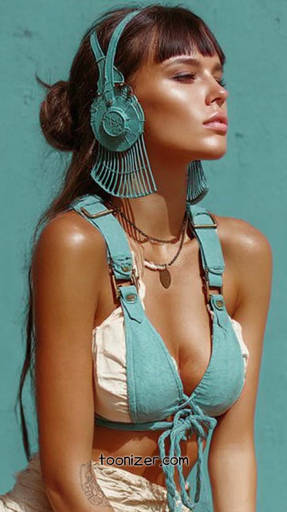 futuristic egyptian fashion