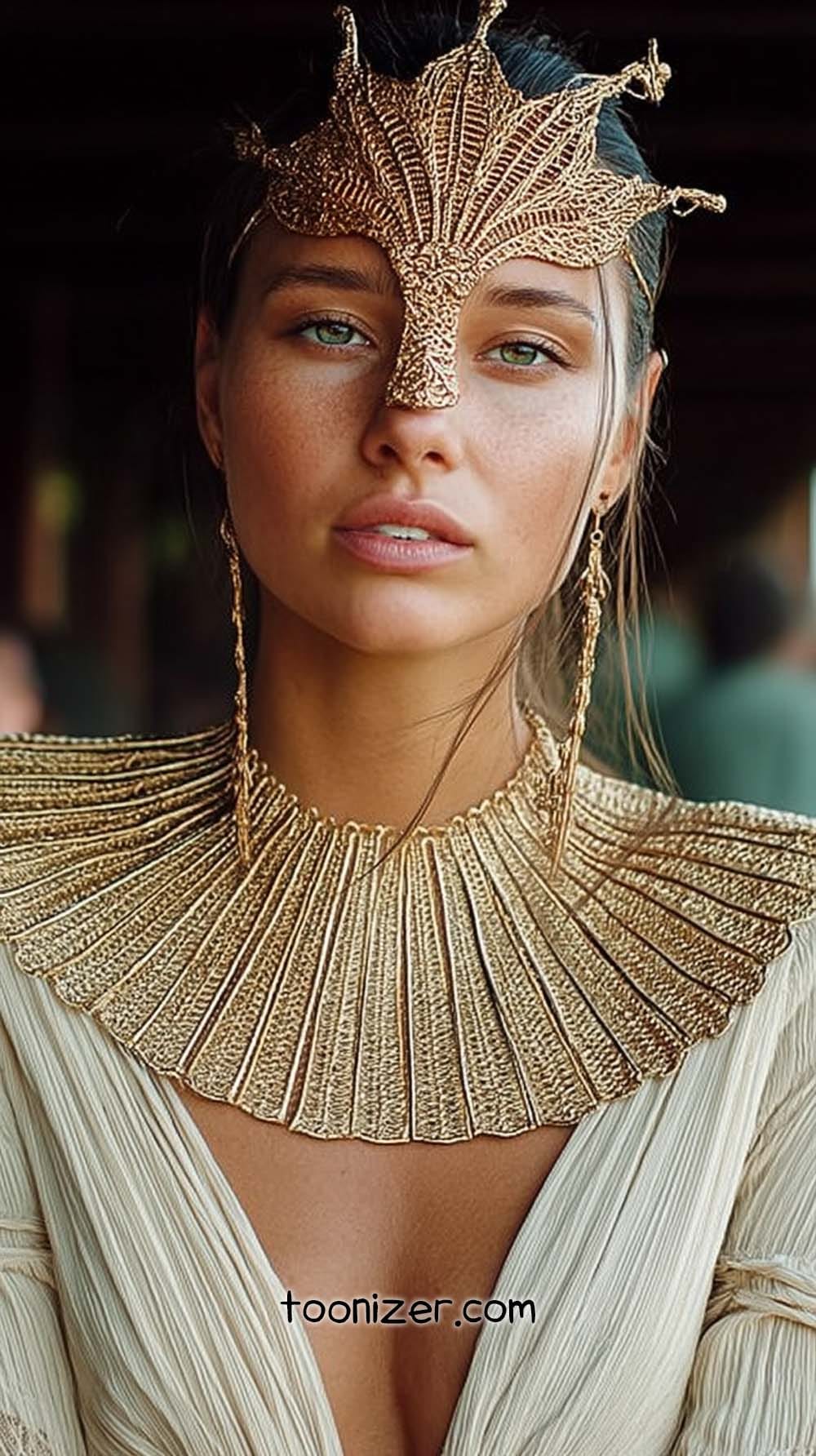 futuristic egyptian fashion