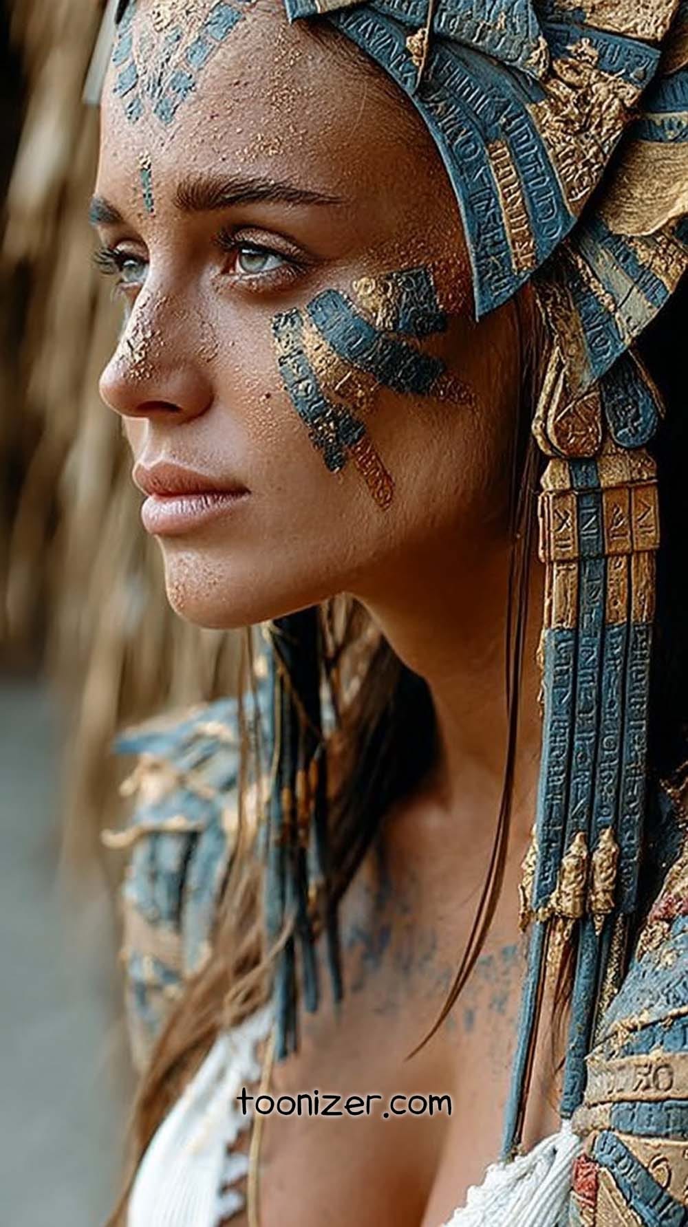 futuristic egyptian fashion