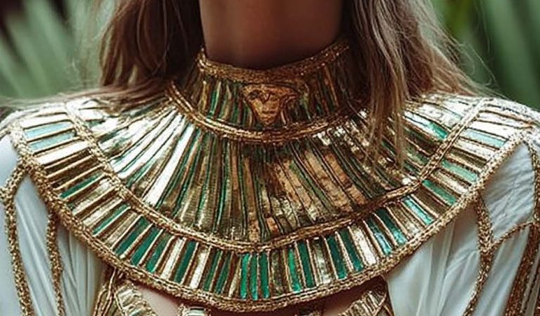 Neo-Nile: Ancient Egyptian and Futuristic Fashion Fusion