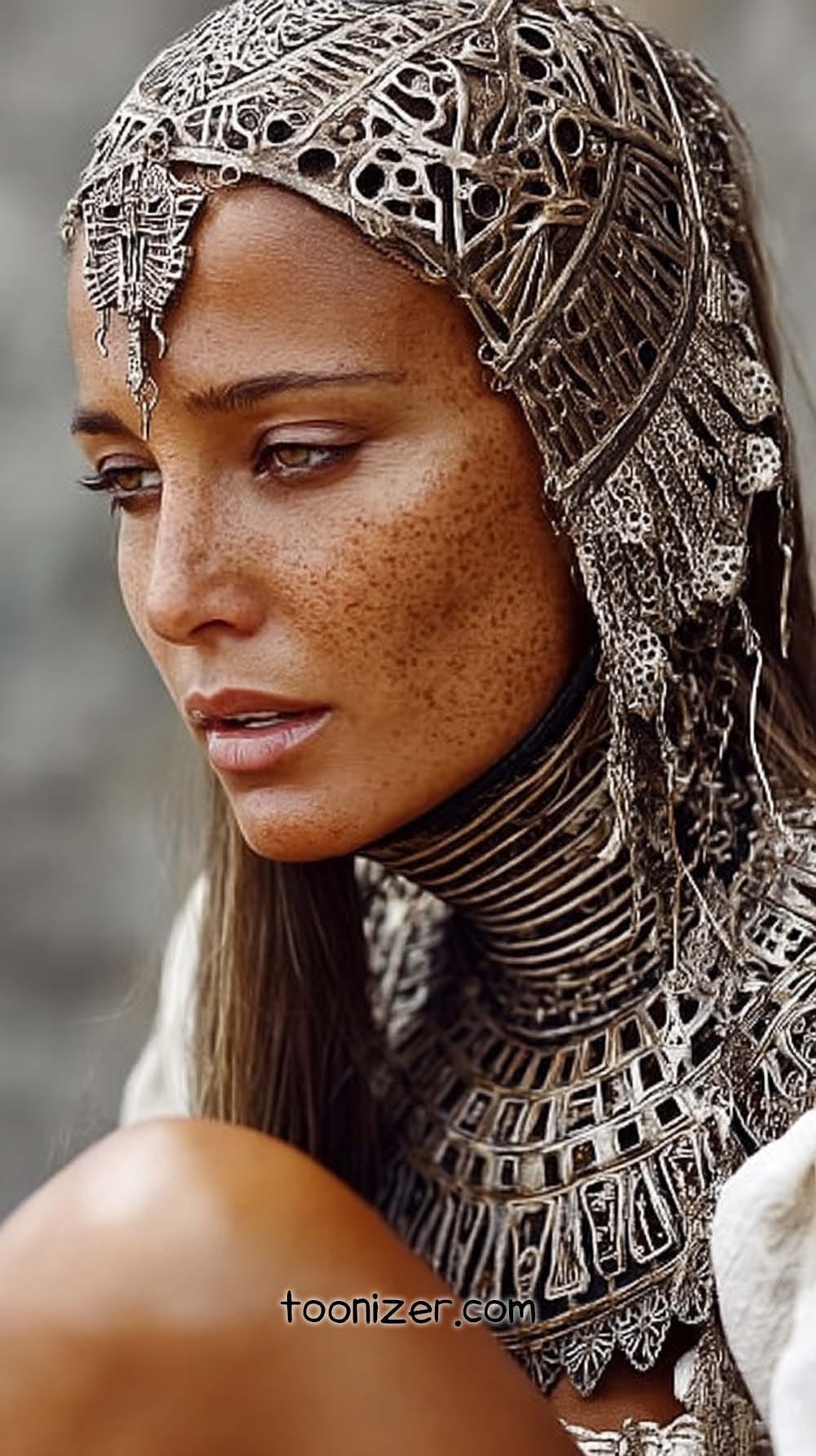 futuristic egyptian fashion