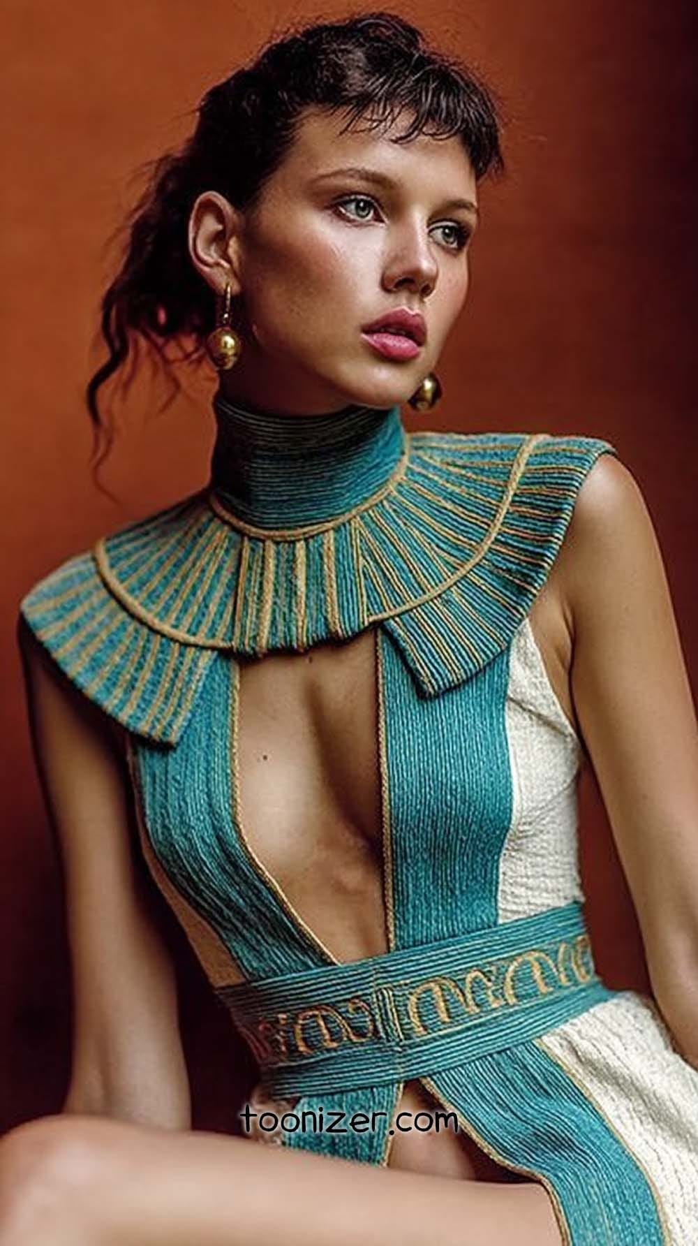 futuristic egyptian fashion