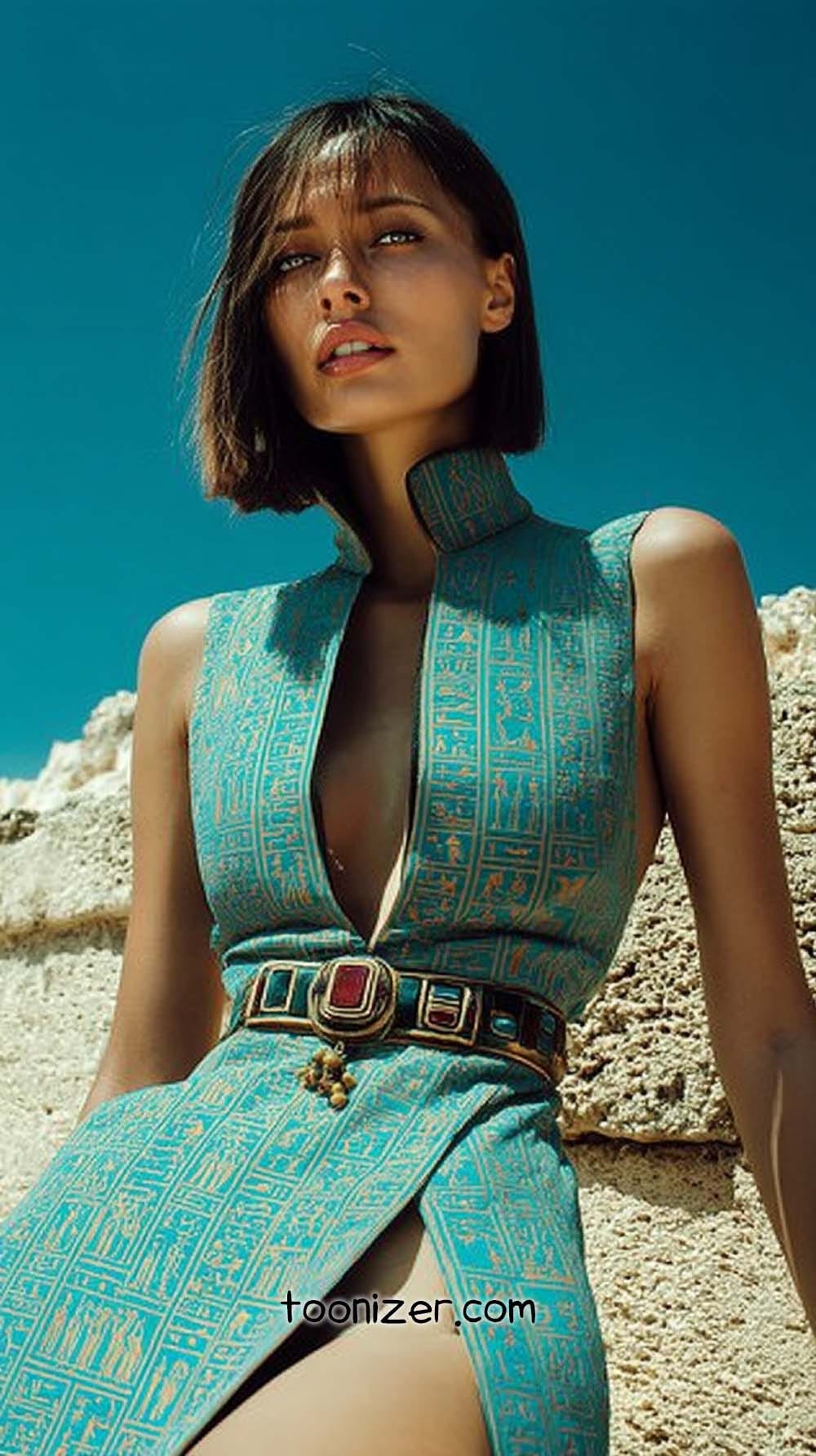 futuristic egyptian fashion