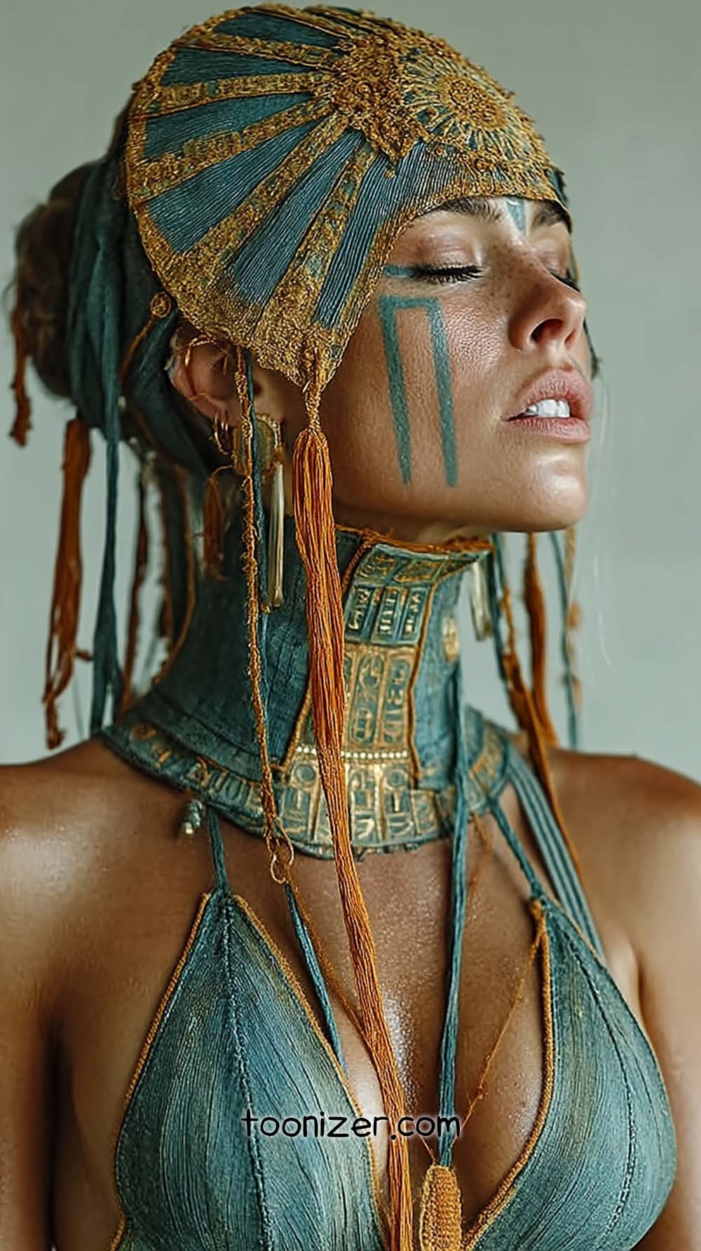 futuristic egyptian fashion