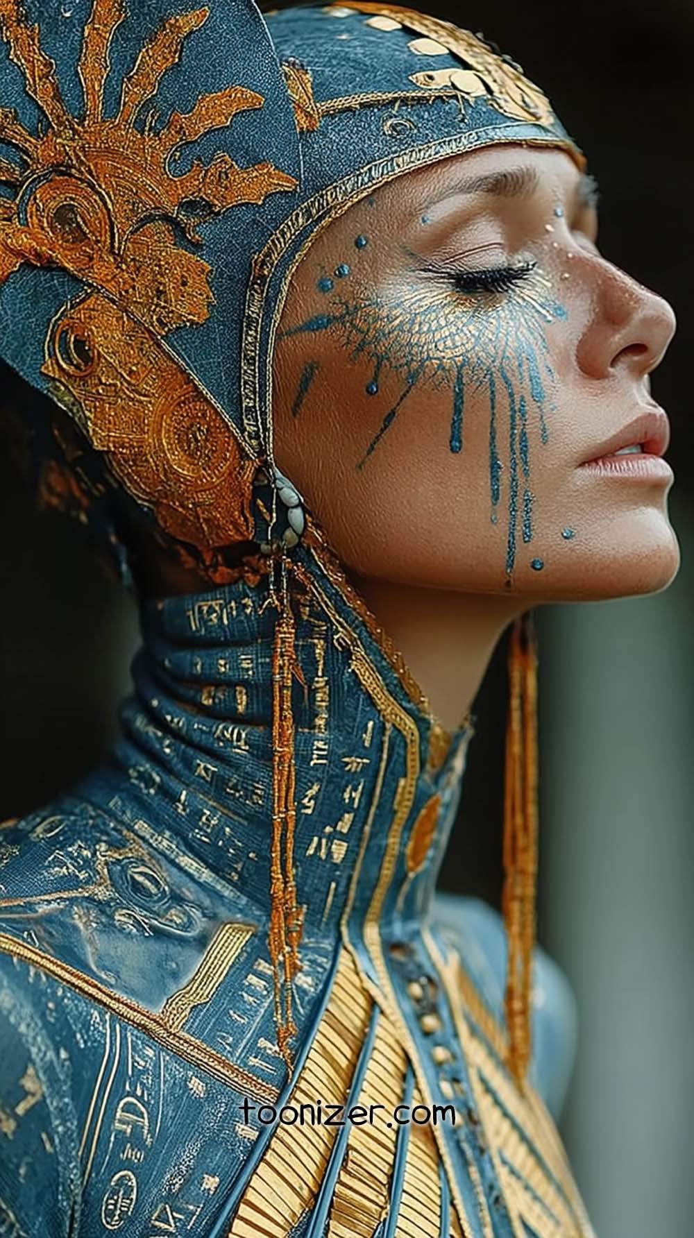 futuristic egyptian fashion