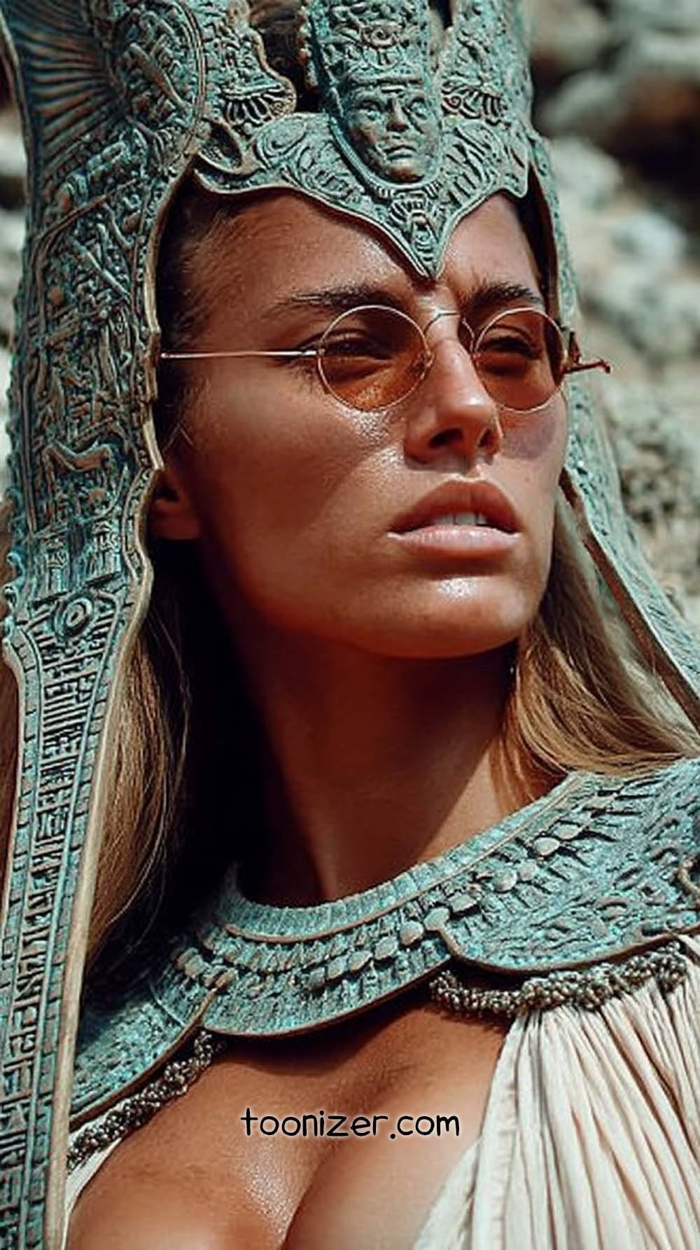 futuristic egyptian fashion