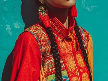 colorful futuristic indie fashion