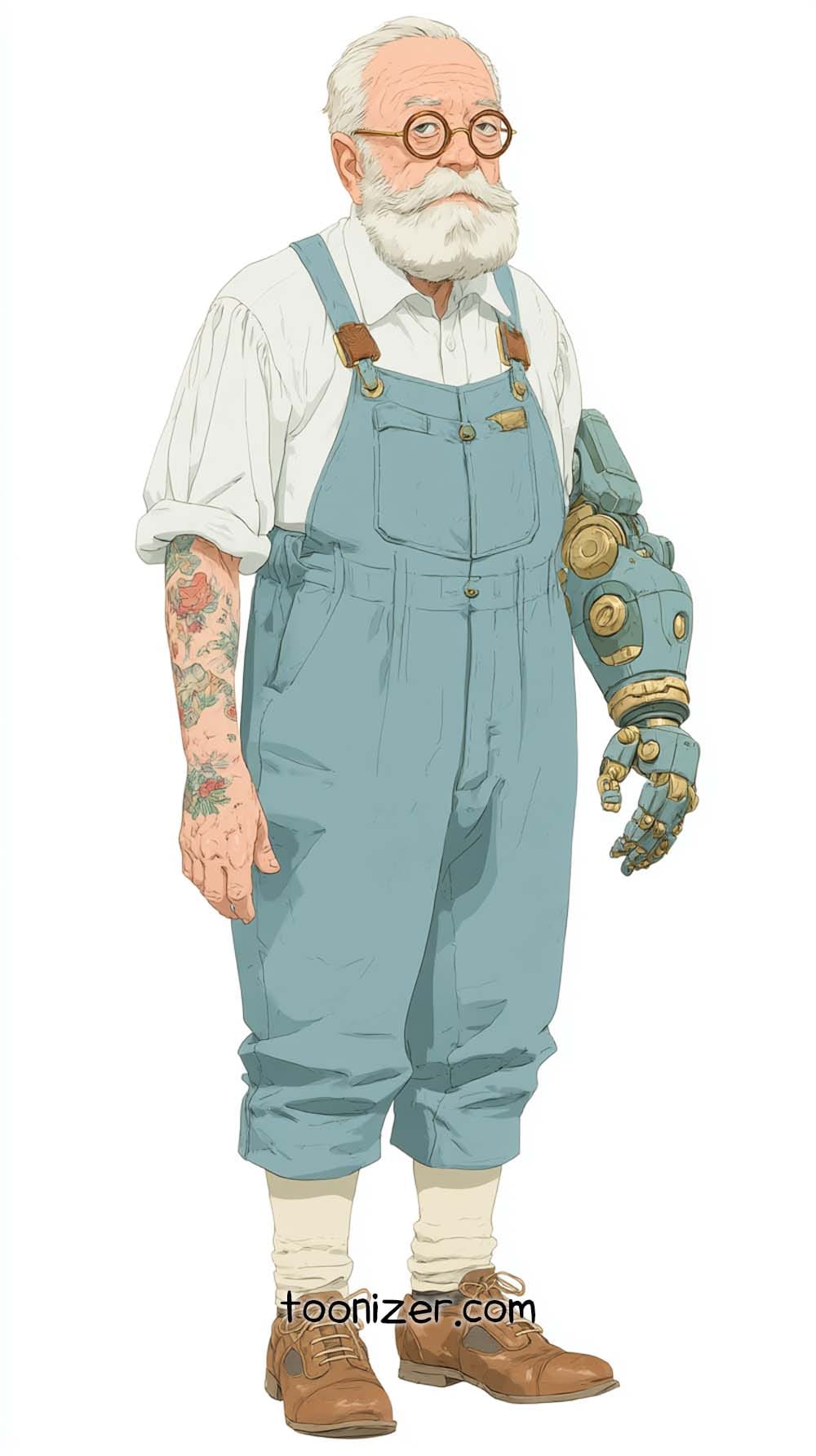 futuristic character design