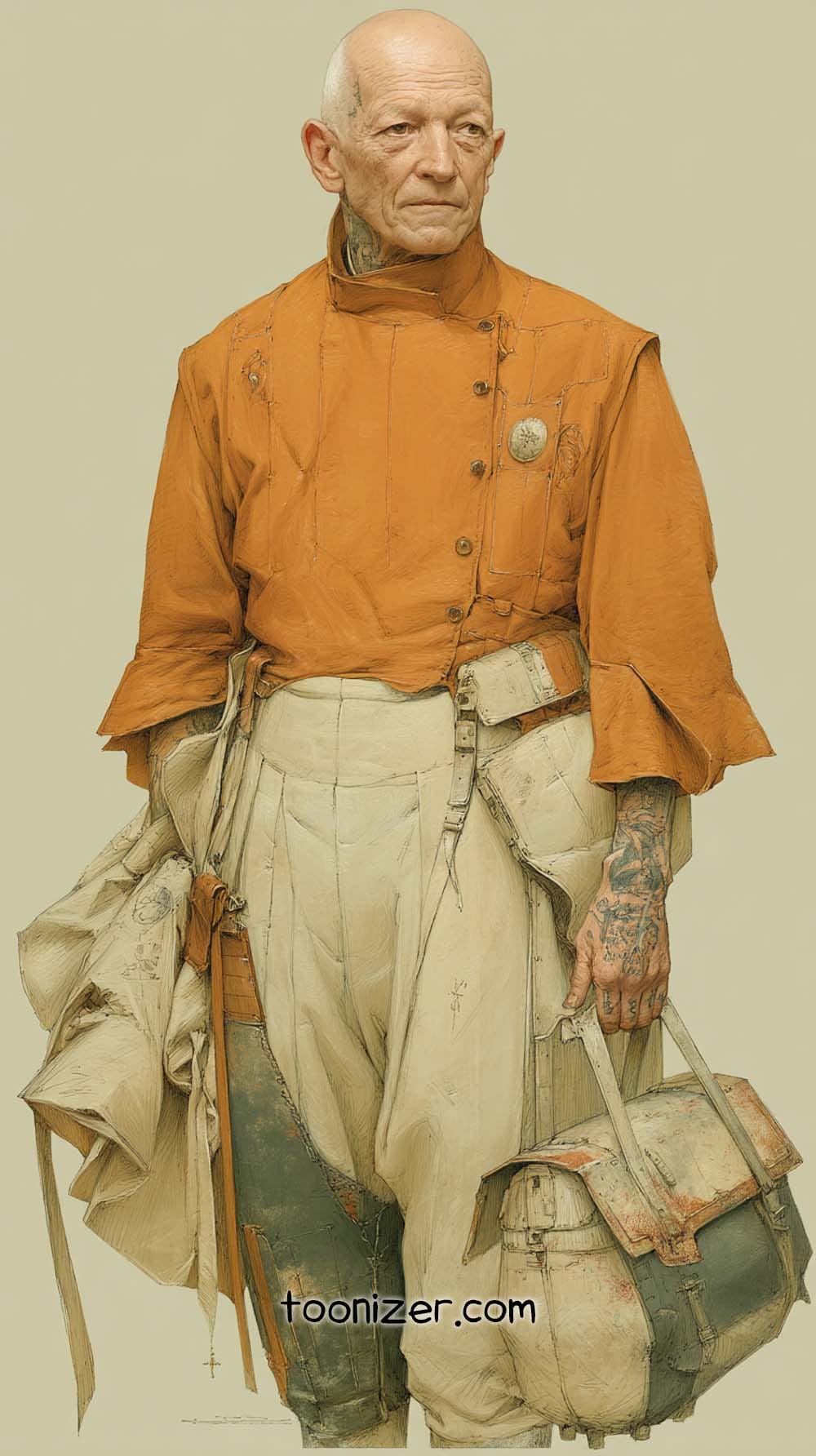 futuristic character design