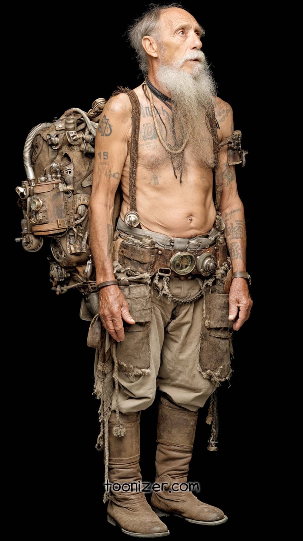 futuristic character design