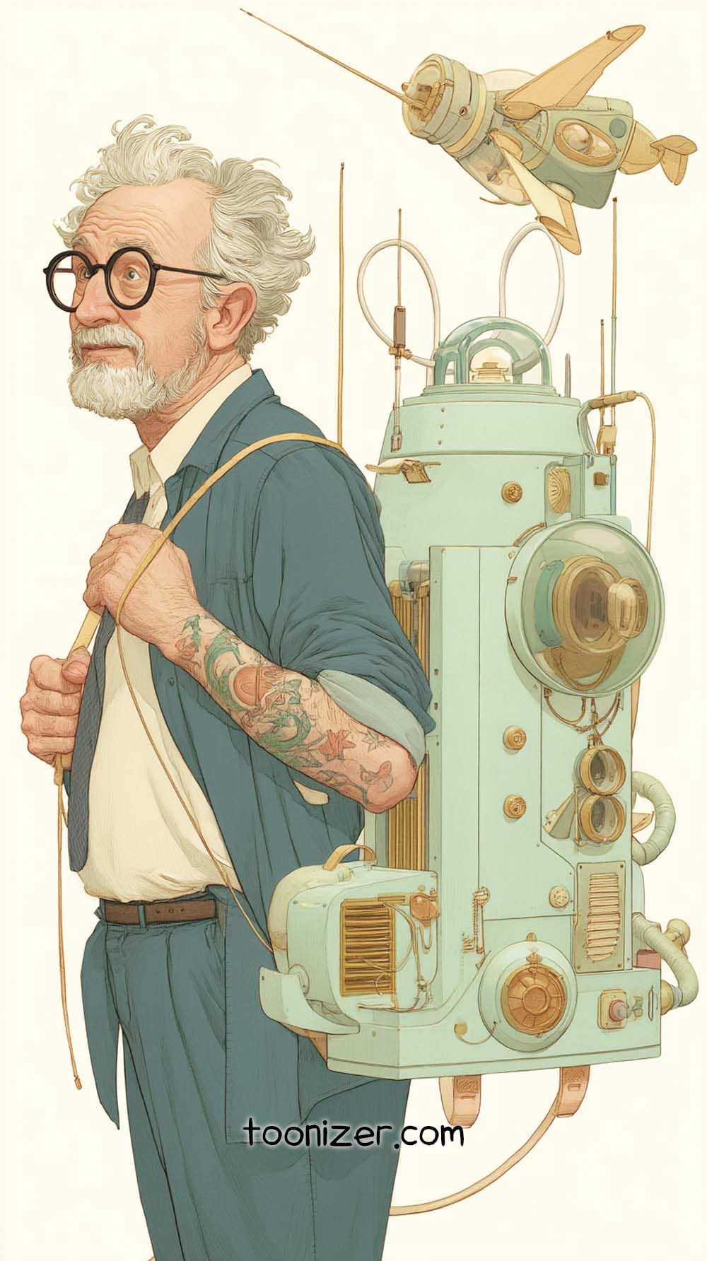 futuristic character design