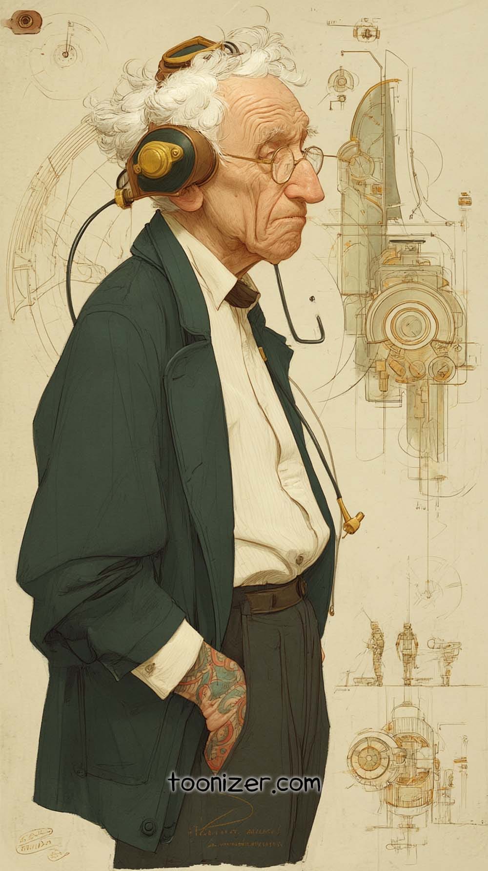 futuristic character design