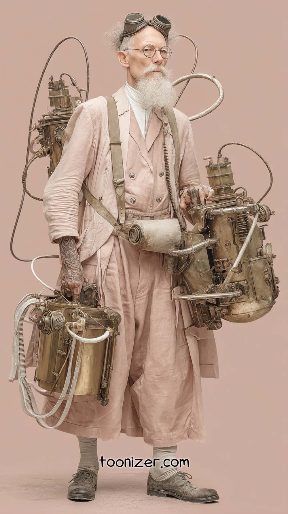 futuristic character design