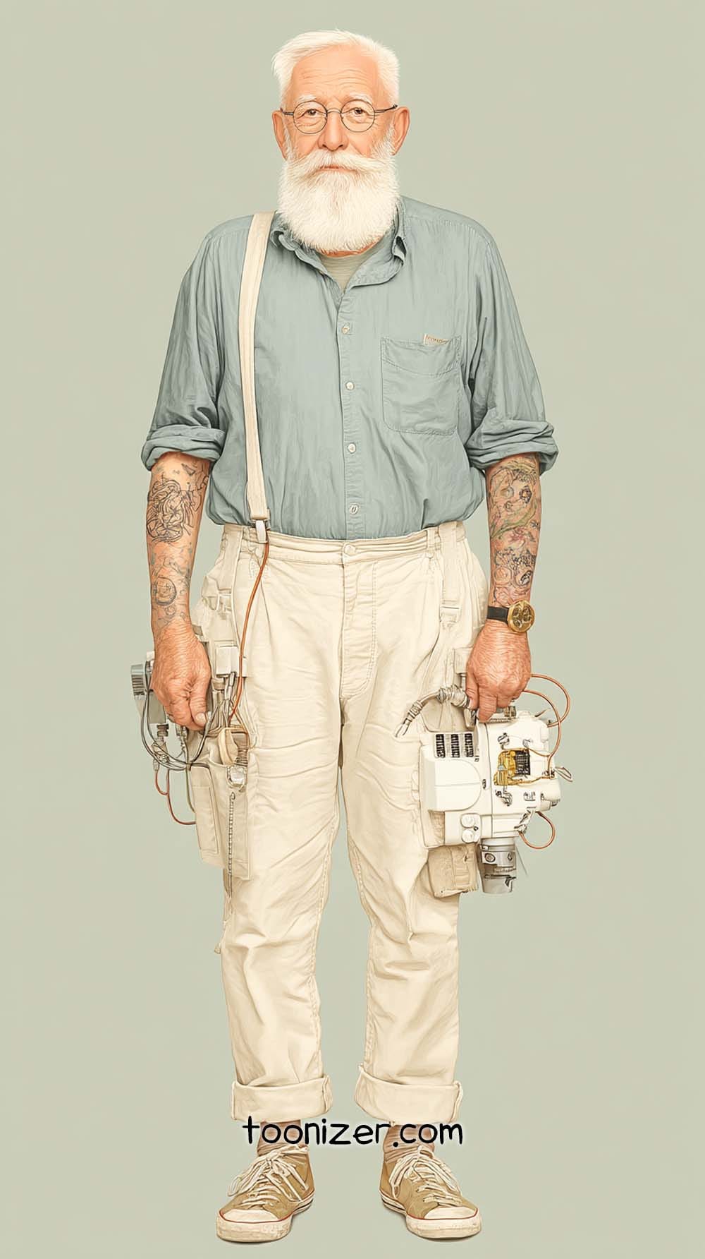 futuristic character design