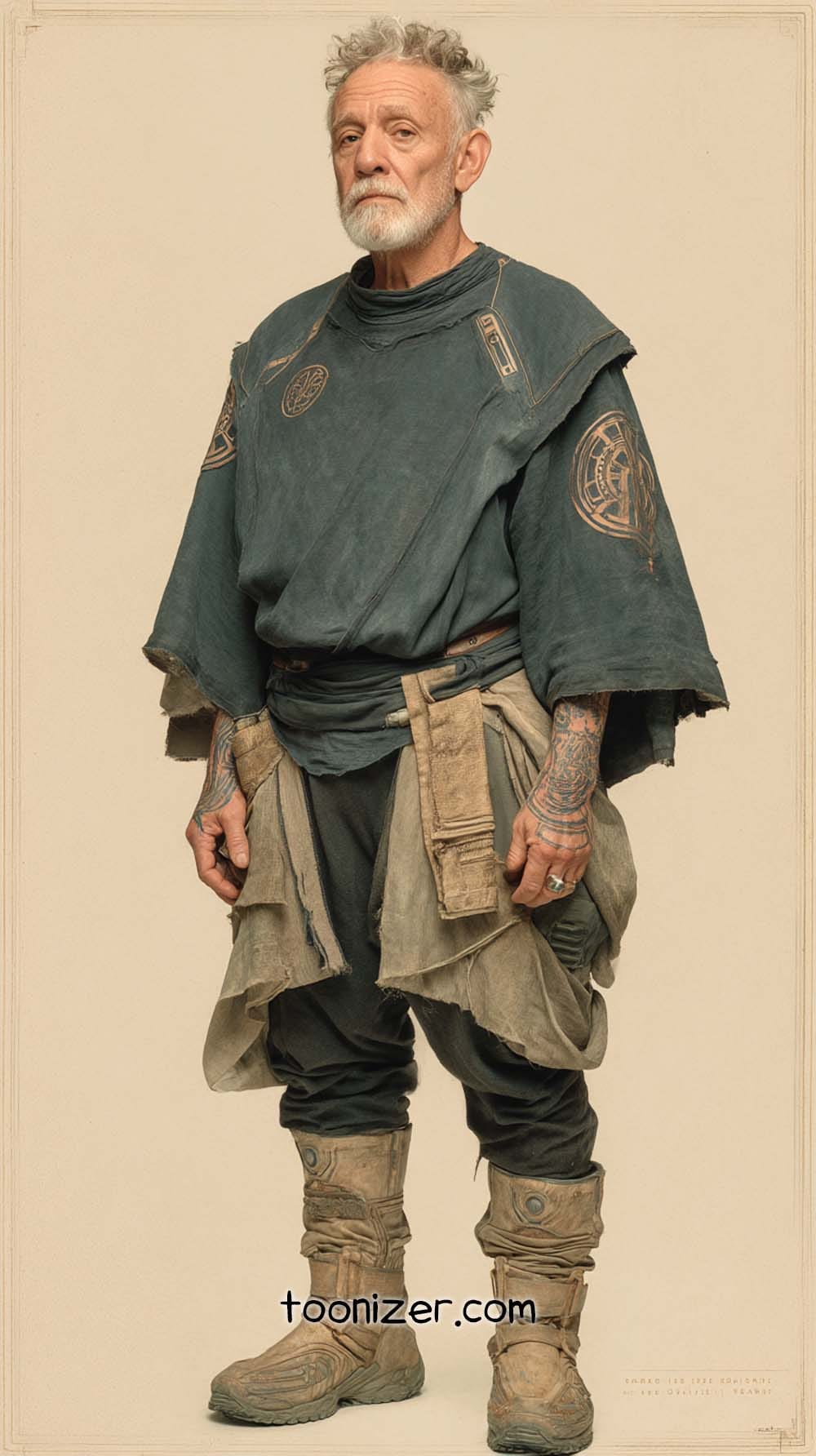 futuristic character design