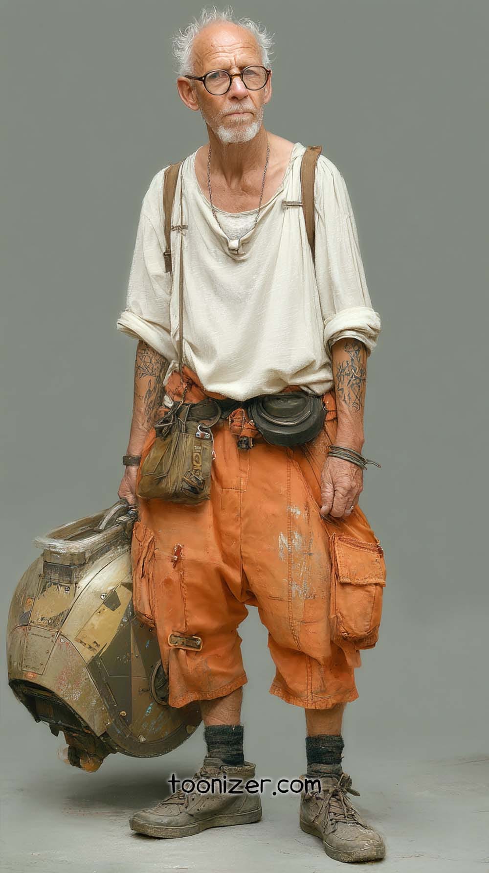 futuristic character design