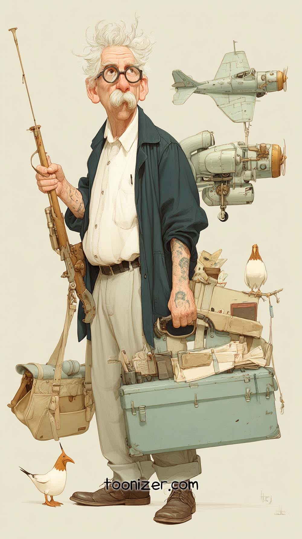 futuristic character design