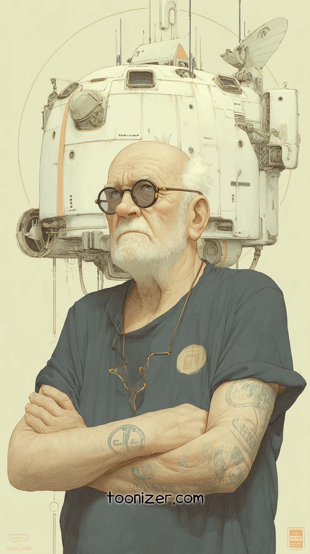 futuristic character design