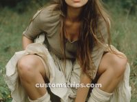 hippie brides in boho outfit