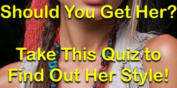 Fashion gift quiz for her style.