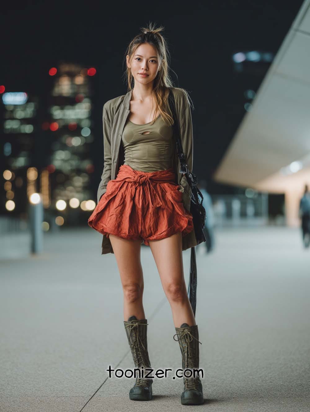 cyberpunk samurai fashion