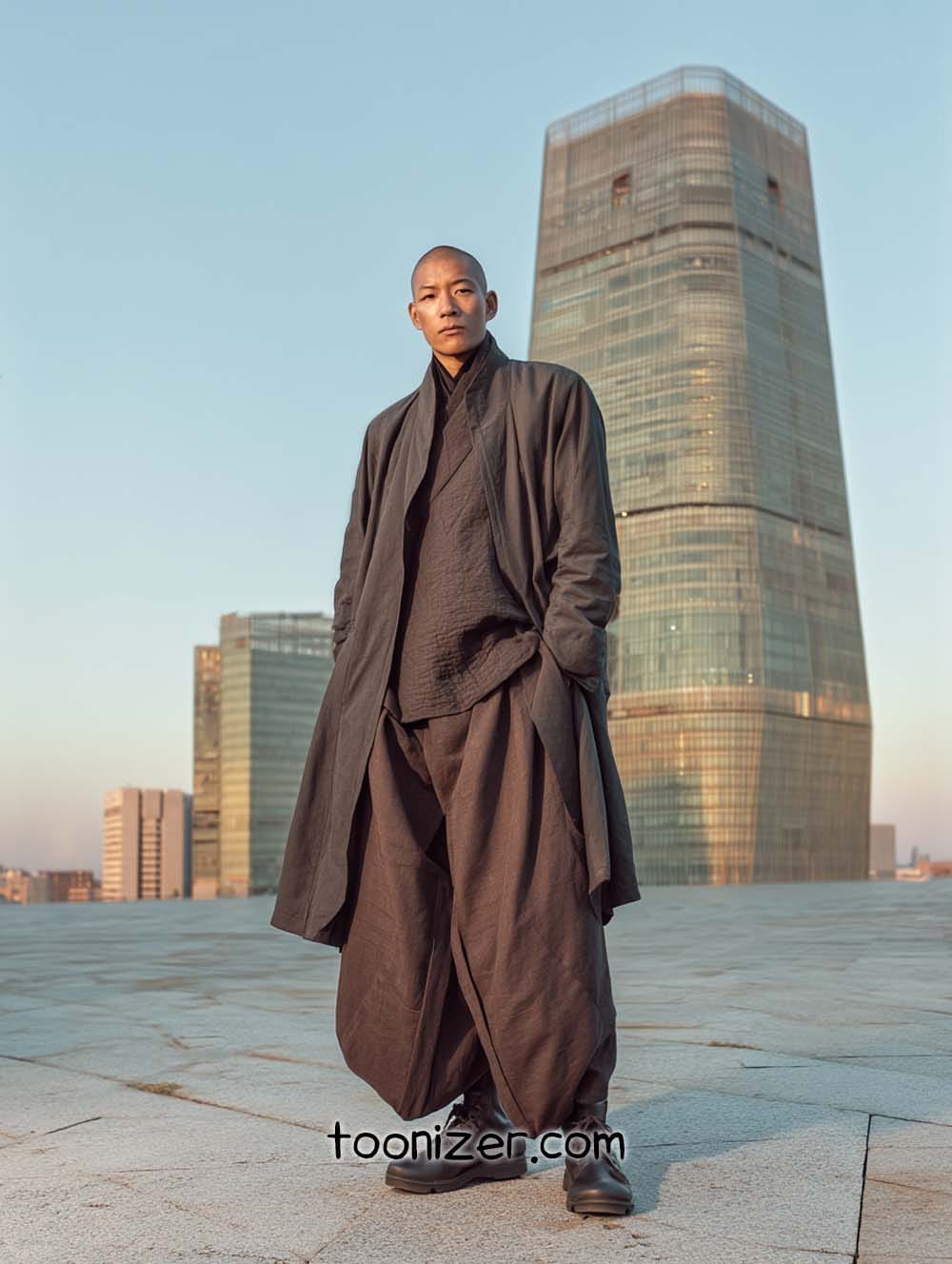 cyberpunk samurai fashion