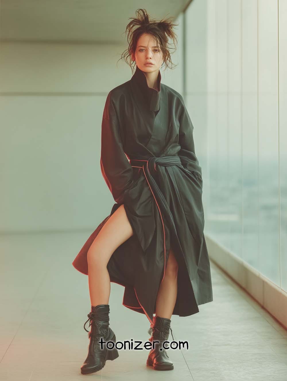 cyberpunk samurai fashion